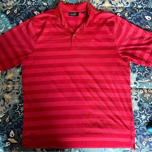 Ashworth Men's Bold Red Polo Shirt
